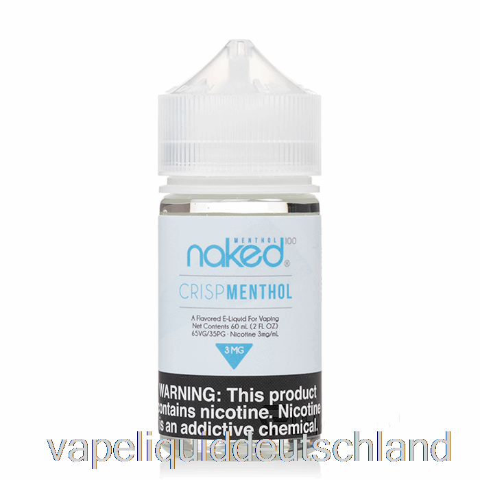 Crisp Menthol – Naked 100 Menthol – 60 Ml 3 Mg Vape Deutschland